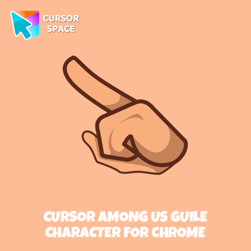 Cursor Among Us Guile Character For Chrome